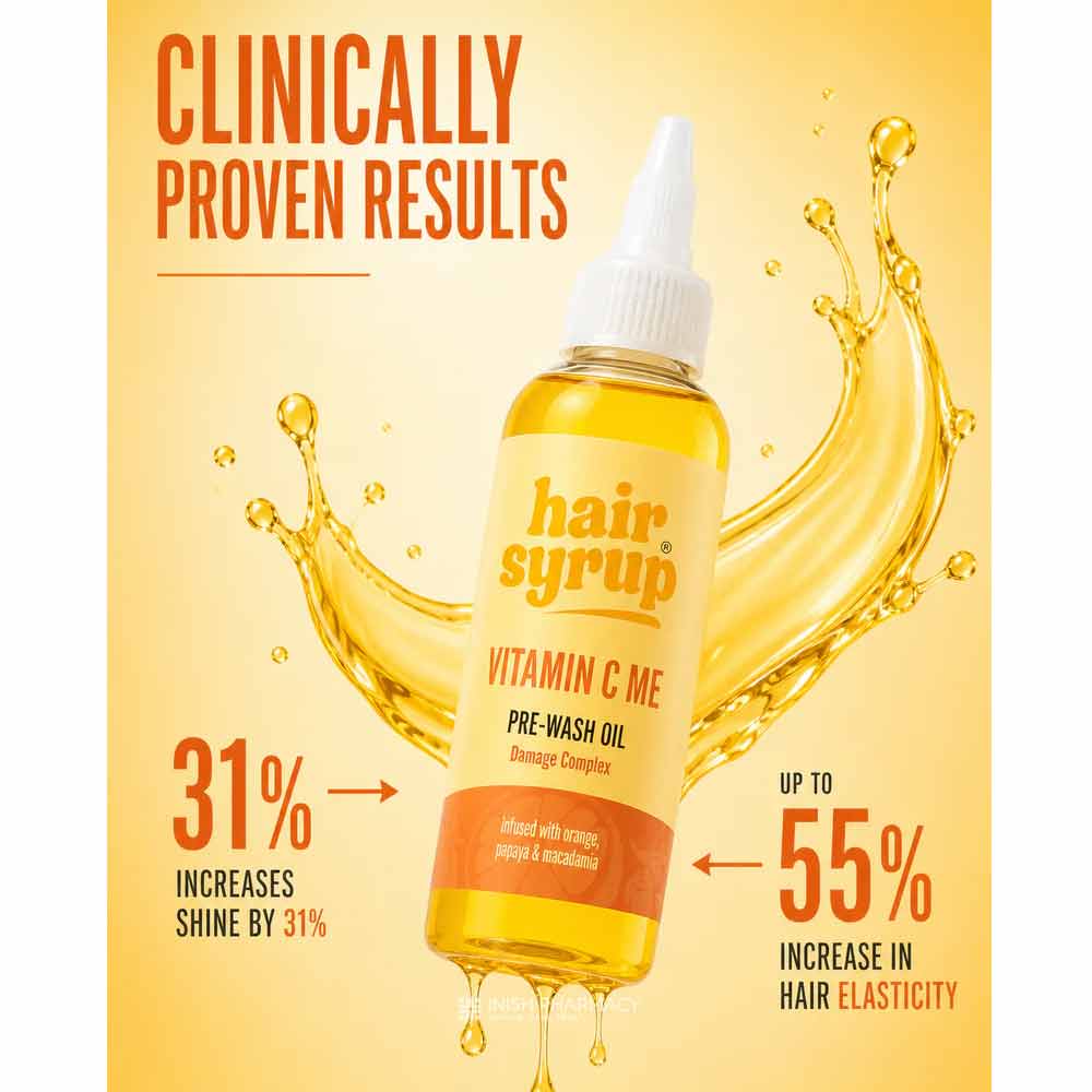 Hair Syrup Pre-Wash Oil Vitamin C Me 100ml