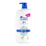 Head & Shoulders Classic Clean 2-in-1 Shampoo & Conditioner 1000ml – gently cleanses and nourishes all hair types