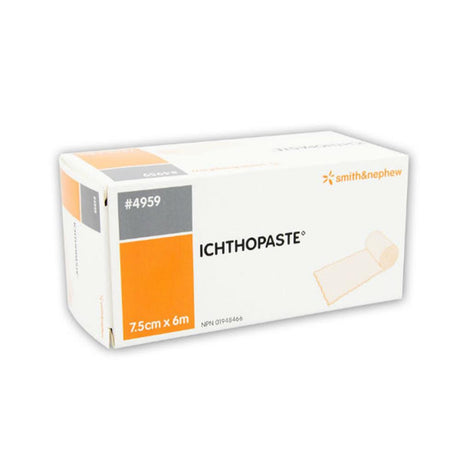 Ichthopaste Bandage 7.5cm x 6m – cleans and protects wounds