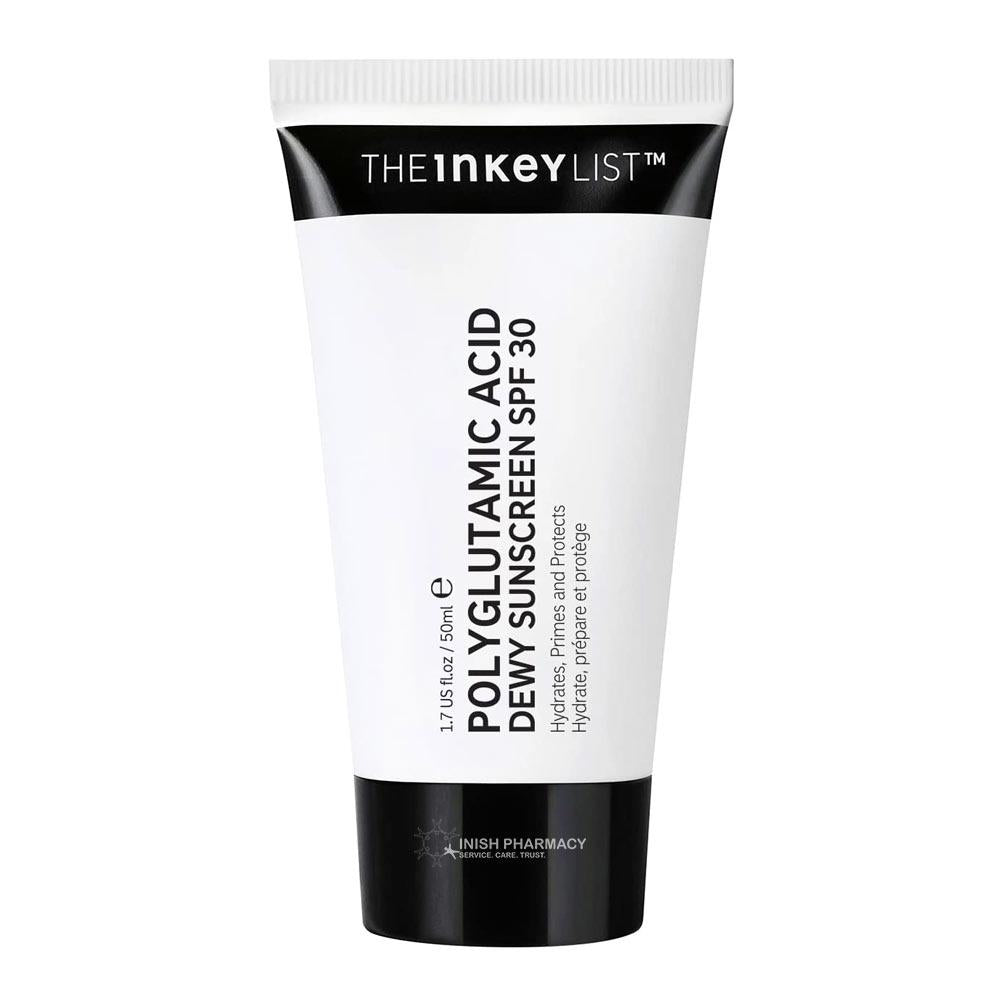 The Inkey List Polyglutamic Acid Dewy Sunscreen SPF30 50ml