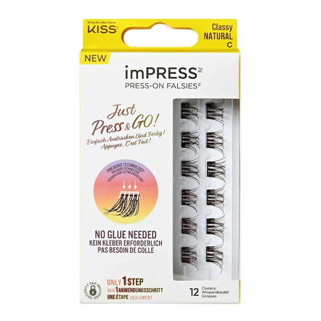 KISS imPRESS Press On Single 01 Classy Natural