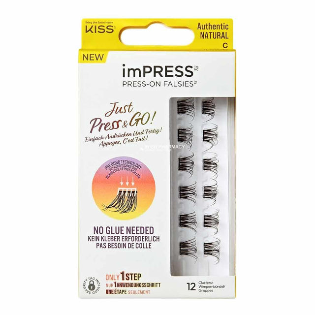 KISS imPRESS Press On Single 02 Authentic Natural