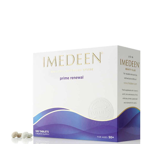 Imedeen Prime Renewal Tablets 120 Pack – with biotin and key nutrients for hair, skin and nails