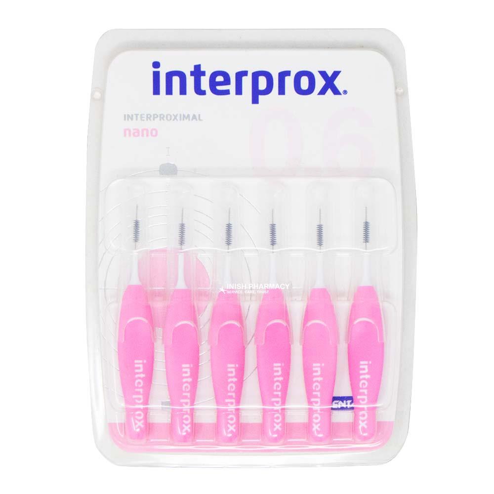 Dentaid Interprox Interdental Brushes Nano 0.6mm