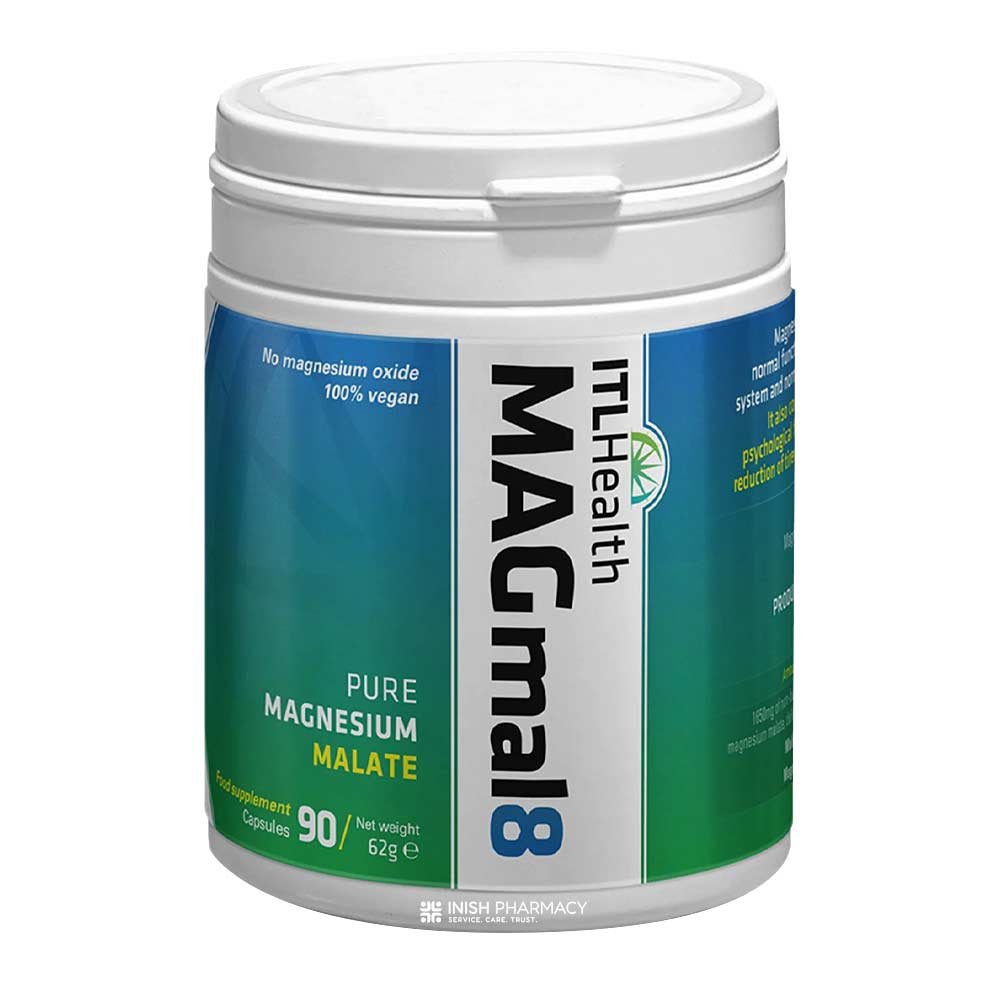 ITL Health MAGmal8 Magnesium Malate 90 Capsules