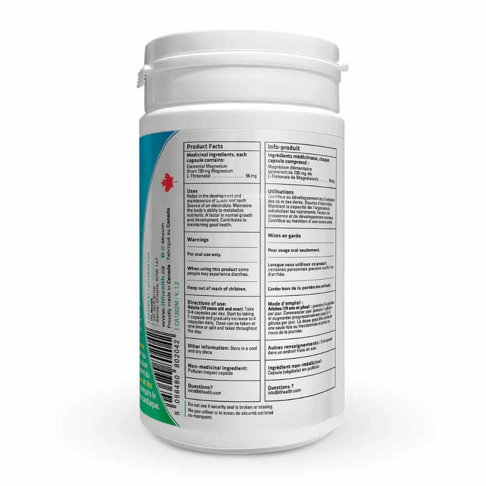 ITL Health MAG3N8 Pure Magnesium Threonate 90 Capsules