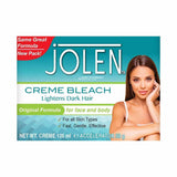 Jolen Creme Bleach Lightens Dark Hair Original Formula 125ml