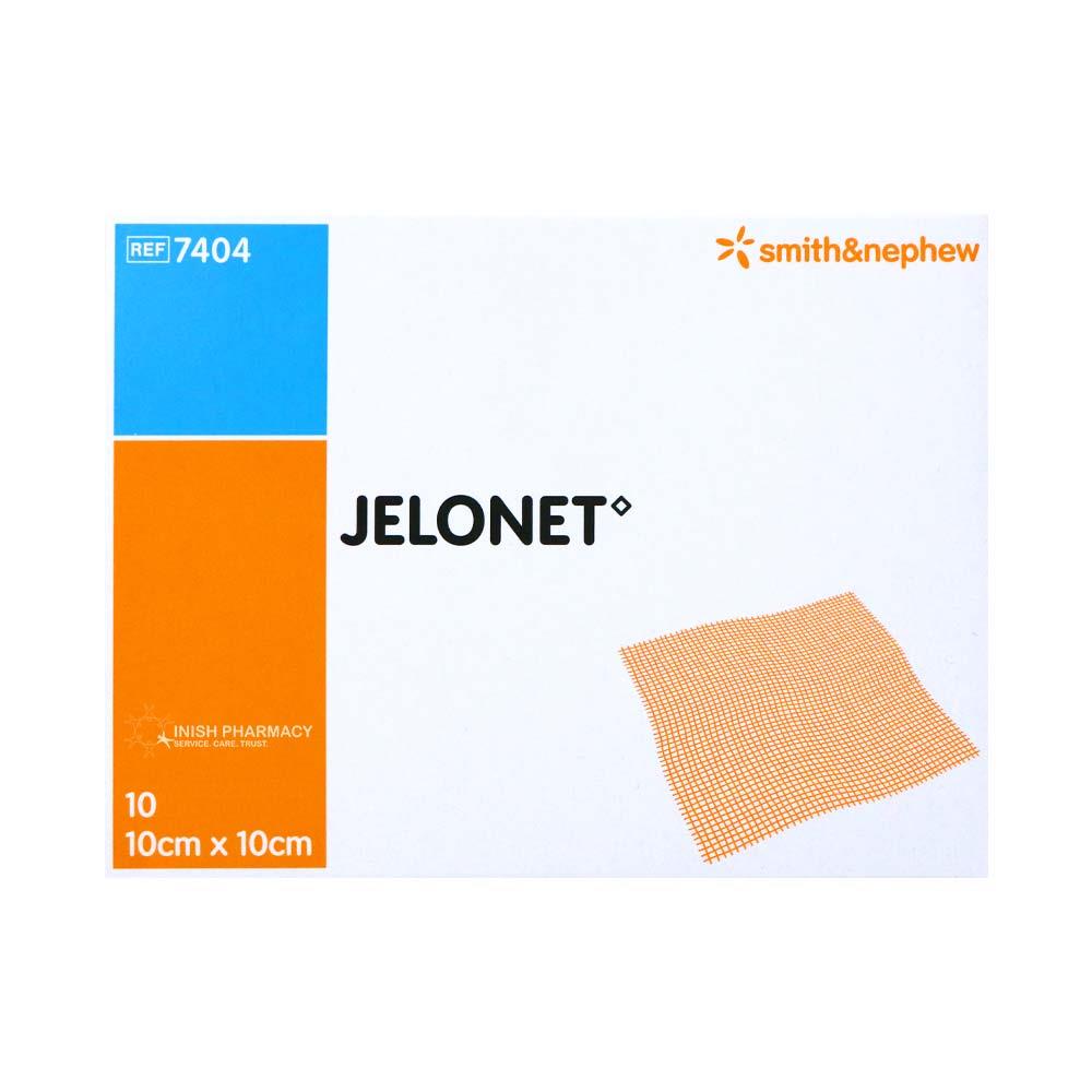Jelonet Paraffin Gauze Dressing 10cm x 40cm Tray of 10