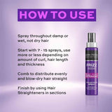 John Frieda Frizz 3 Day Straight Straightening Spray 100ml