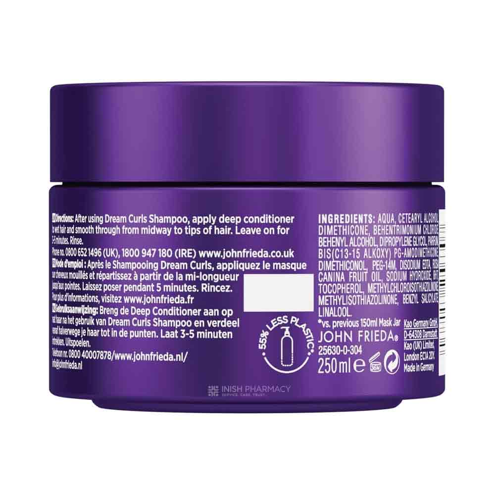 John Frieda Frizz Ease Dream Curls Deep Conditioner 250ml