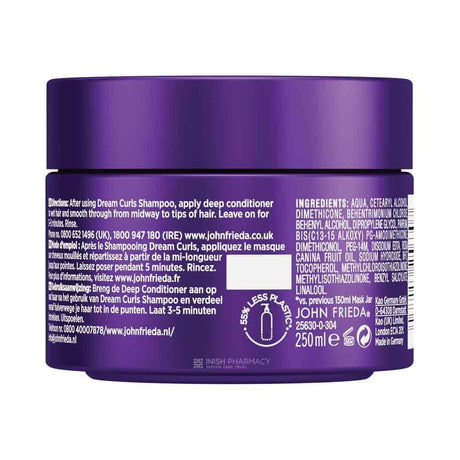 John Frieda Frizz Ease Dream Curls Deep Conditioner 250ml