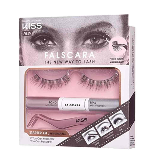 KISS Falscara Eyelash - Starter Kit 01