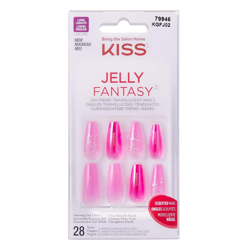 KISS Gel Fantasy Jelly Nails - Jelly Baby