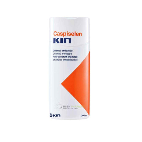 Kin Caspiselen Selenium Sulfide Anti Dandruff Shampoo 200ml – tackles dandruff to leave hair and scalp healthy