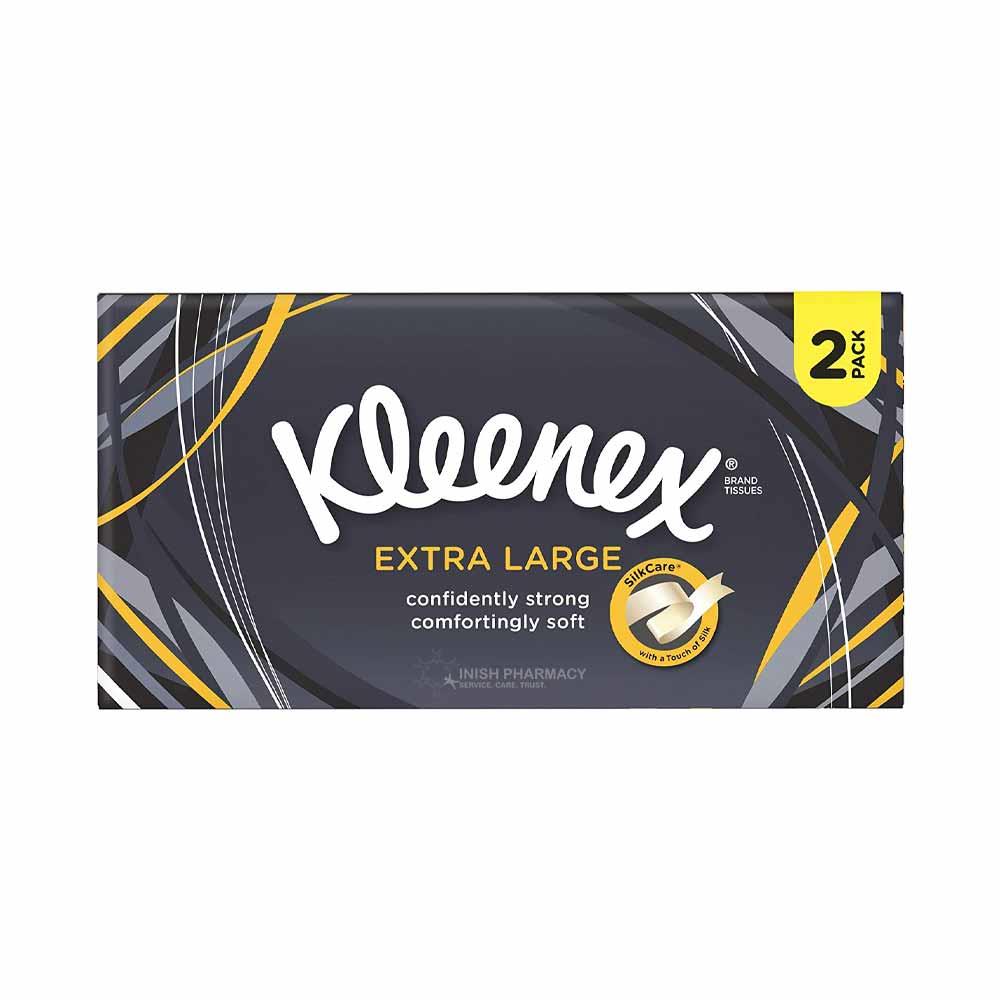 Kleenex Extra Large Tissues - Twin Pack