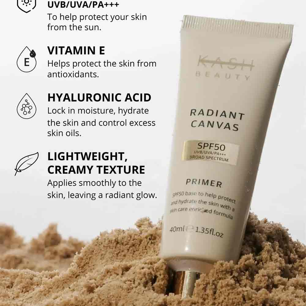 Kash Beauty Radiant Canvas Primer SPF