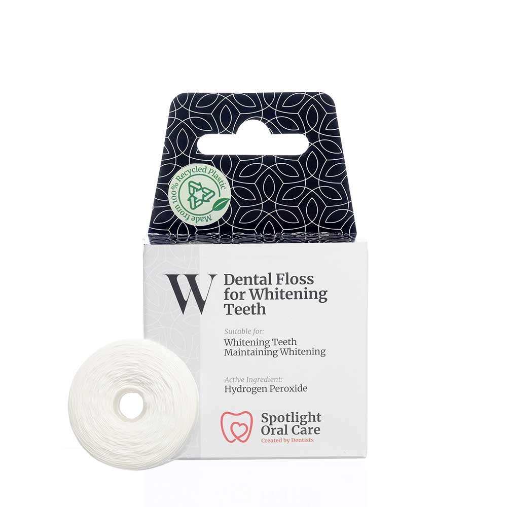 Spotlight Oral Care Dental Floss For Whitening Teeth – whitens teeth for a brighter smile
