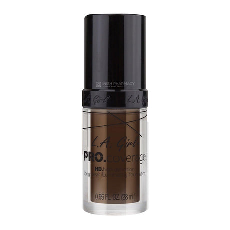 LA Girl HD Pro Coverage Foundation Dark Chocolate by Lagirl