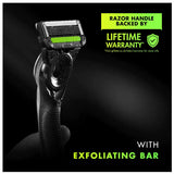 Gillette Labs Exfoliating Razor With Magnetic Docking Stand & Travel Case Set