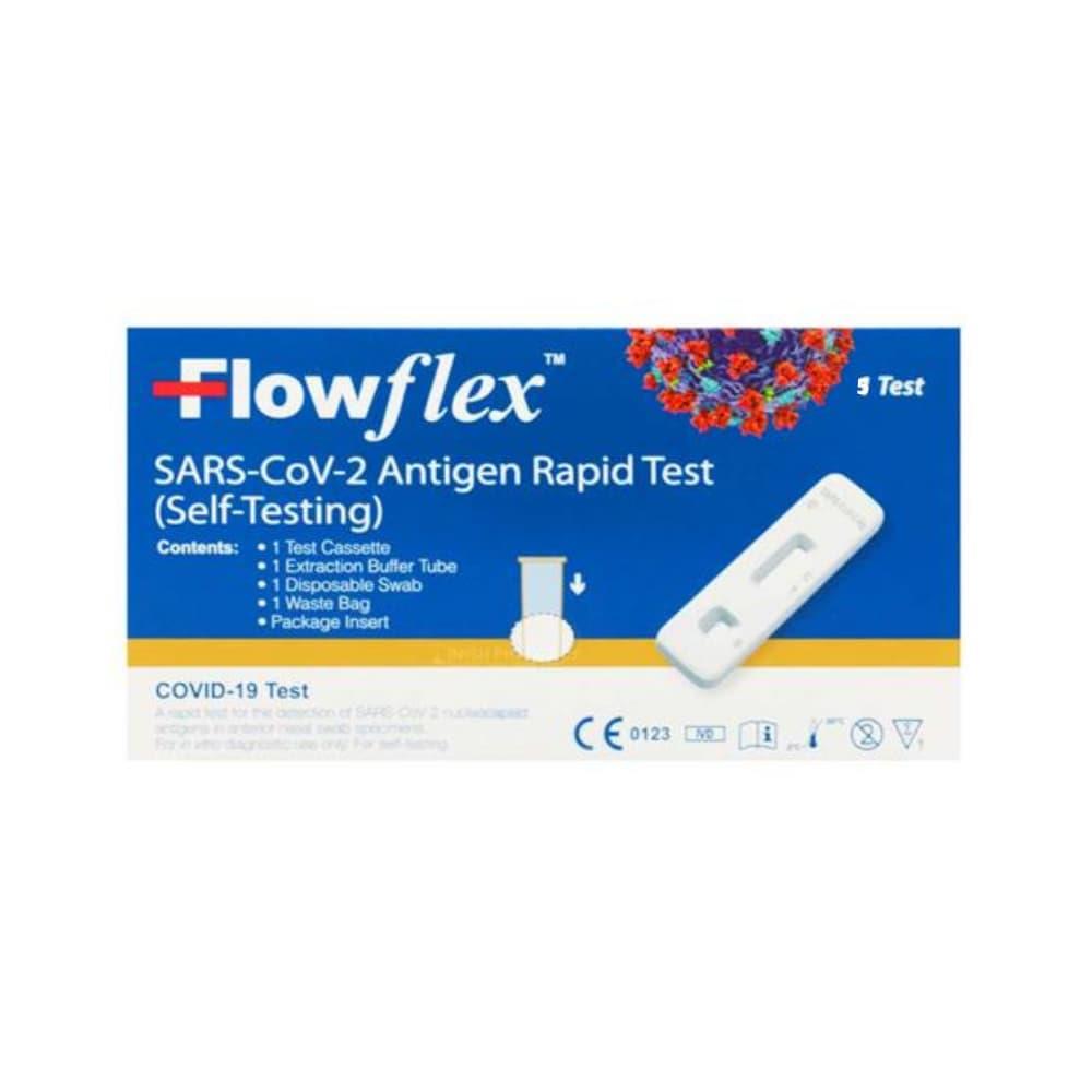 Flowflex SARS COV-2 Antigen Rapid Covid Test 5 Pack