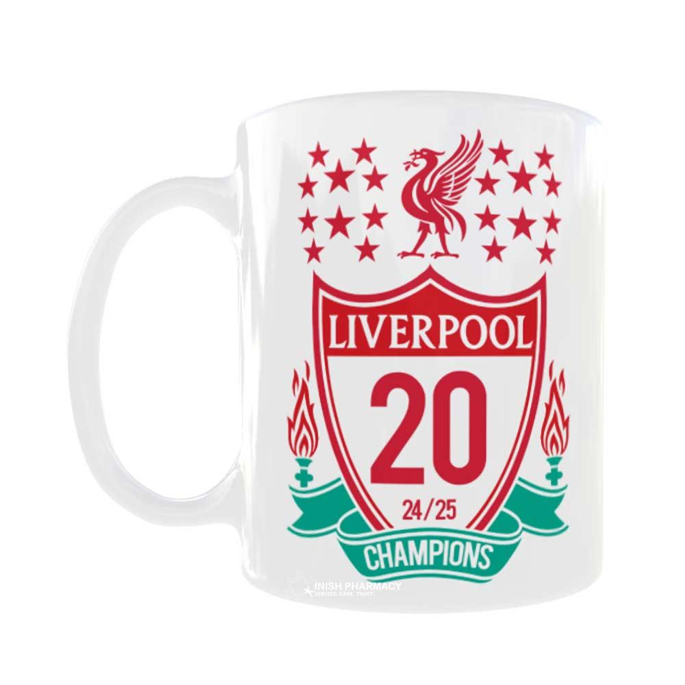 Liverpool Champions White Mug