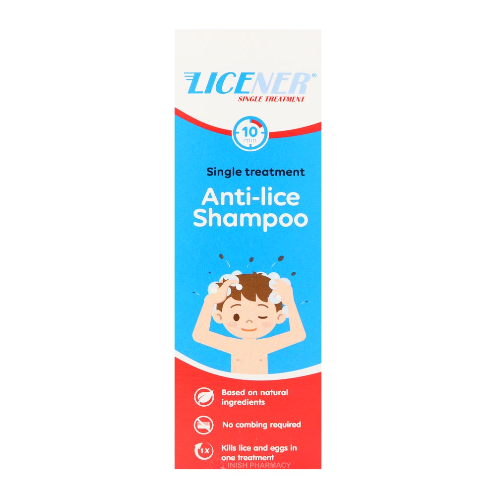 Licener Single Treatment Anti-Lice Shampoo 100ml – treats and eliminates head lice