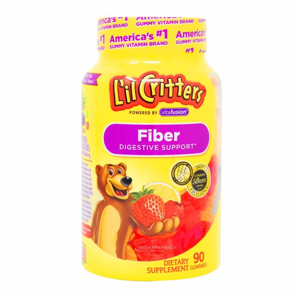 L'il Critters Digestive Support Fiber Bears 90 Gummies