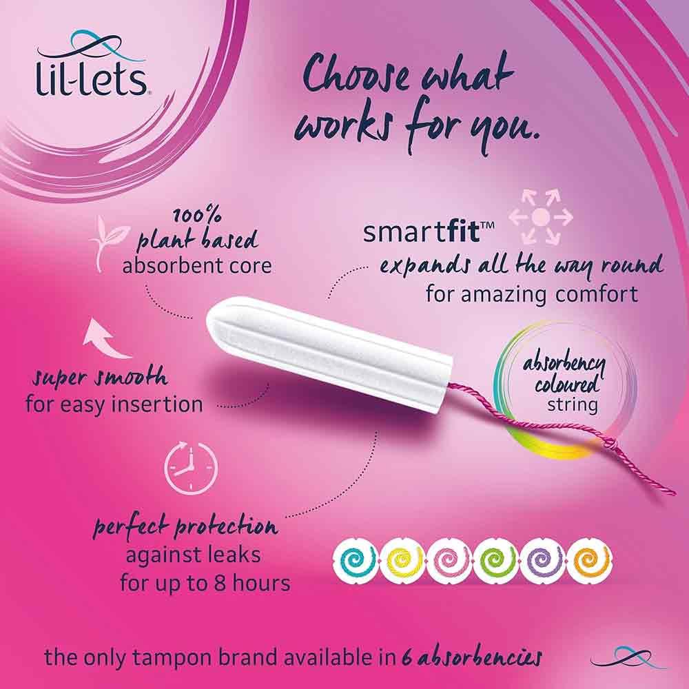 Lil-lets Smart Fit Super Tampons 32 Pack