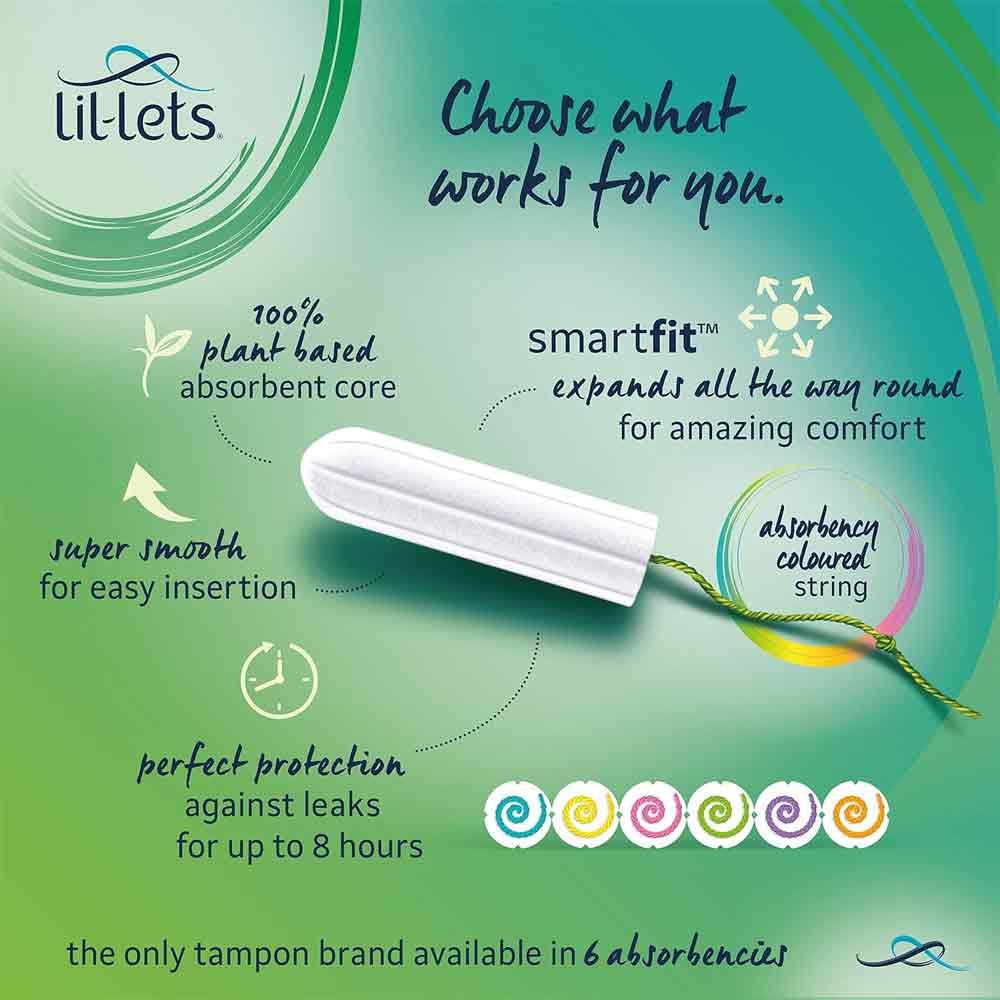 Lil-lets Smart Fit Super Plus Tampons 32 Pack