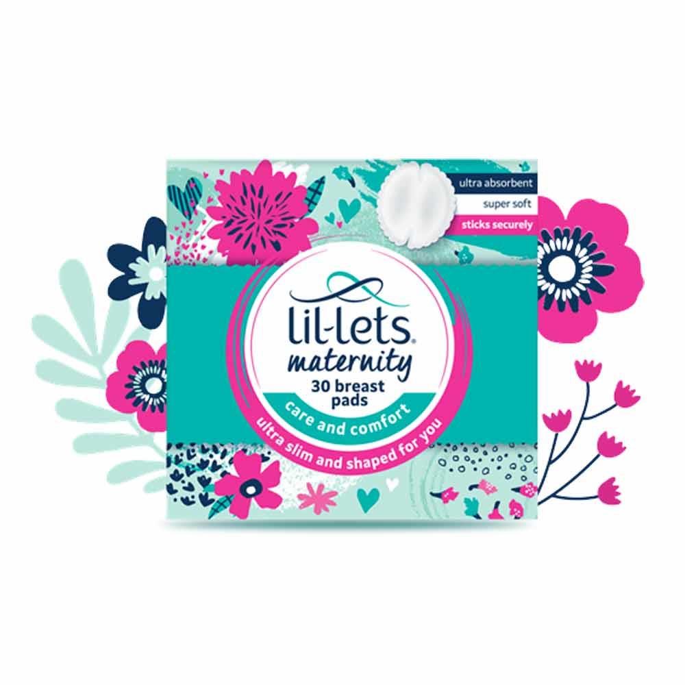 Lil-lets Maternity Breast Pads 30 Pack