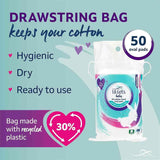 Lil-Lets Cotton Oval Pads 50s