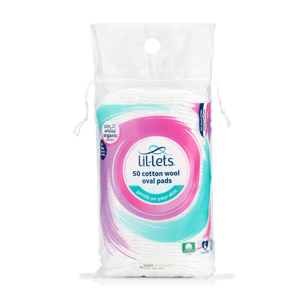 Lil-Lets Cotton Oval Pads 50s