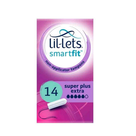 Lil-lets Smart Fit Tampons Super Plus Extra 14 Pack – for everyday women's health and wellbeing