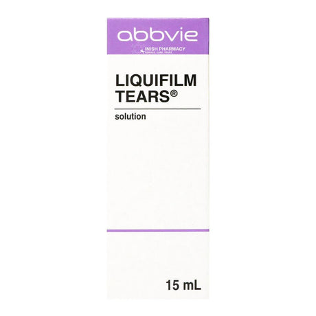 Liquifilm Tears Lubricating Comfort Eye Drops 15ml – soothes and hydrates dry, irritated eyes