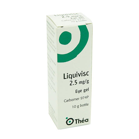 Liquivisc Carbomer Eye Gel For Dry Eye 10g Bottle – soothes and hydrates dry, irritated eyes
