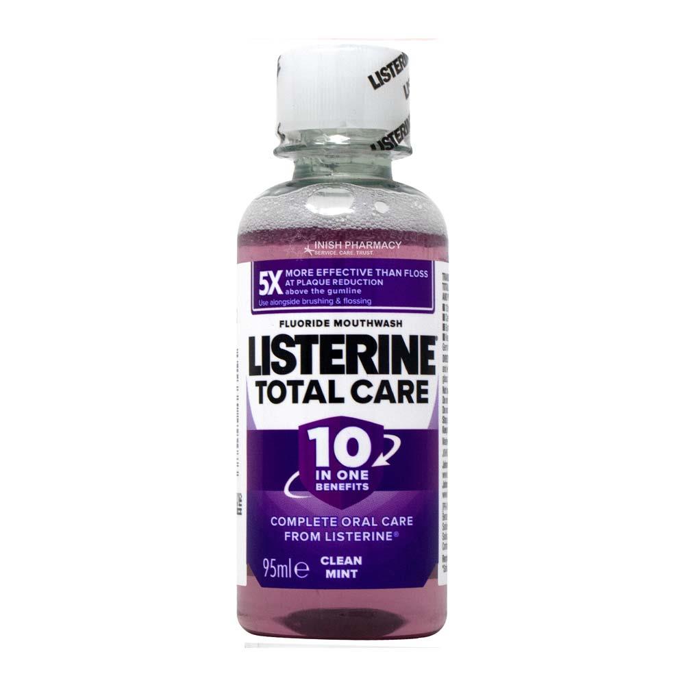 Listerine Total Care Clean Mint Mouthwash 95ml