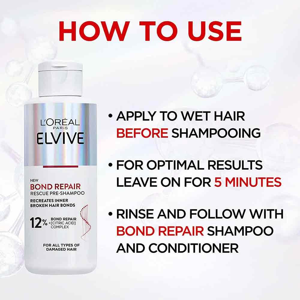 L'Oreal Elvive Bond Repair Pre Shampoo 200ml
