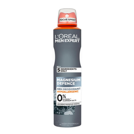 L'Oreal Men Expert Magnesium Defence Spray 250ml – for healthy, well-nourished hair