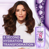 L'Oreal Elvive Hydra Hyaluronic 8 Second Wonder Water with Hyaluronic Acid for Dehydrated Hair 200ml