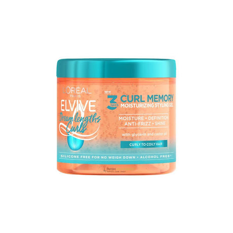 L'Oreal Elvive Dream Lengths Curls 3 Days Moisturising Styling Gel 400ml by L'Oréal