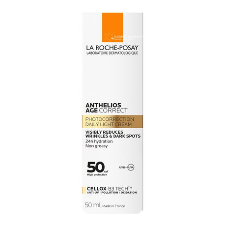 La Roche Posay Anthelios Age Correct Daily Light Cream SPF50+ 50ml from Lrp