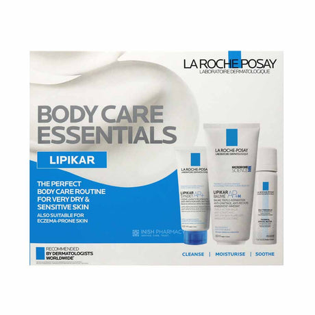 La Roche Posay Lipikar 3 Piece Giftset – dermatologist-developed for healthy skin