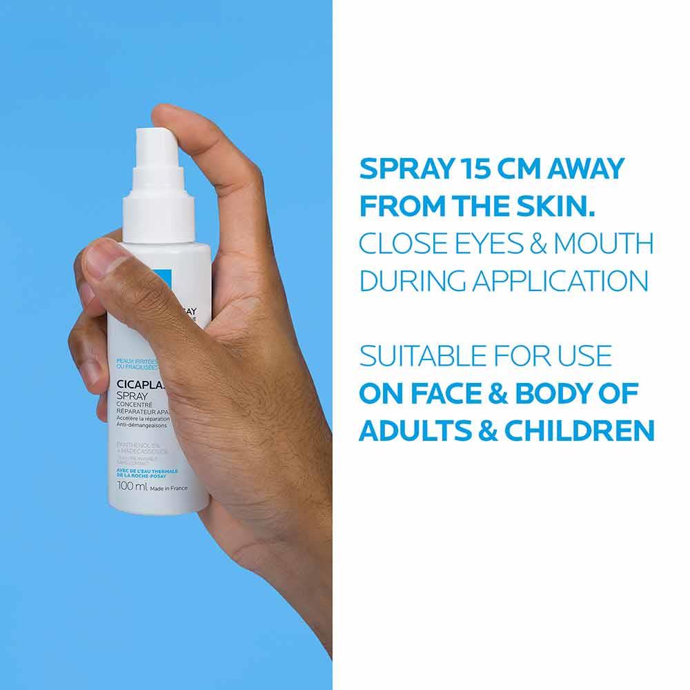 La Roche Posay Cicaplast B5 Repairing & Soothing Touch Free Spray 100ml