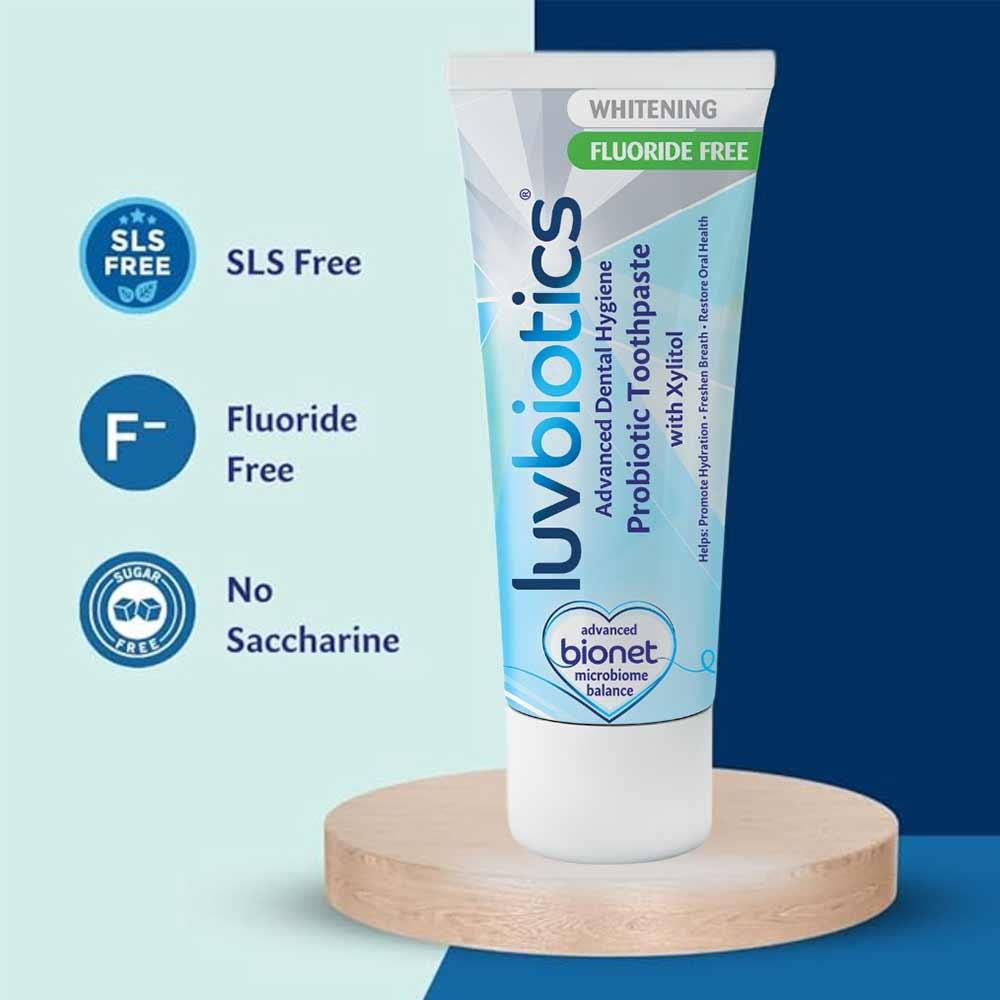 Luvbiotics Fluoride Free Whitening Toothpaste