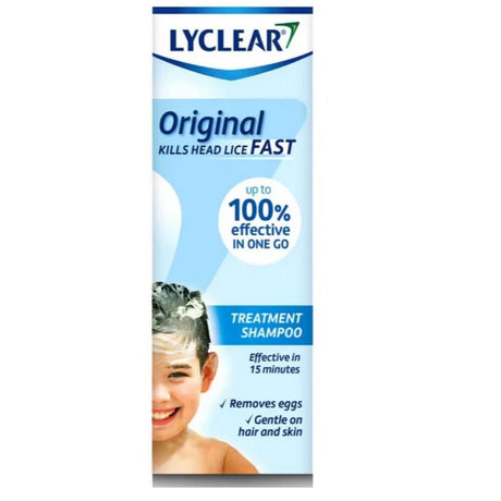 Lyclear Treatment Shampoo & Headlice Comb 200ml – treats and eliminates head lice