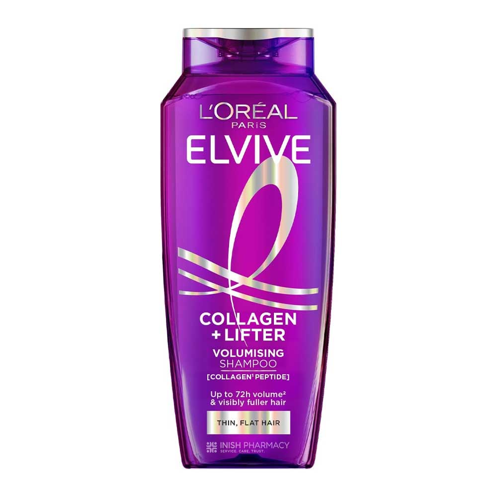L'Oreal Elvive Collagen Lifter Shampoo 400ml – gently cleanses and nourishes all hair types