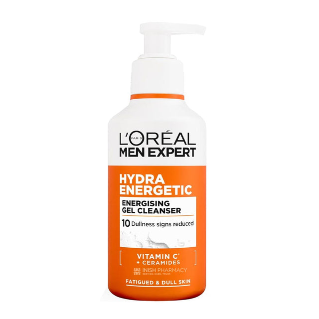 L'Oreal Men Expert Hydra Energetic Pump Cleanser 260ml – for healthy, well-nourished hair