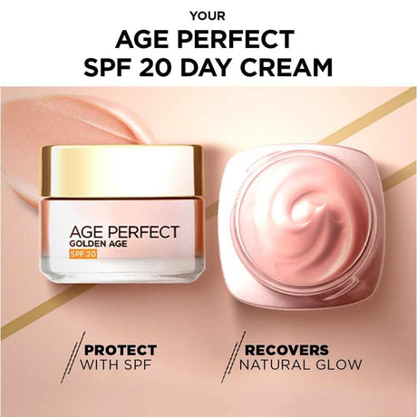 L'Oreal Paris Age Perfect Golden Age Re-Fortifying Rosy Care SPF20 Cream 50ml