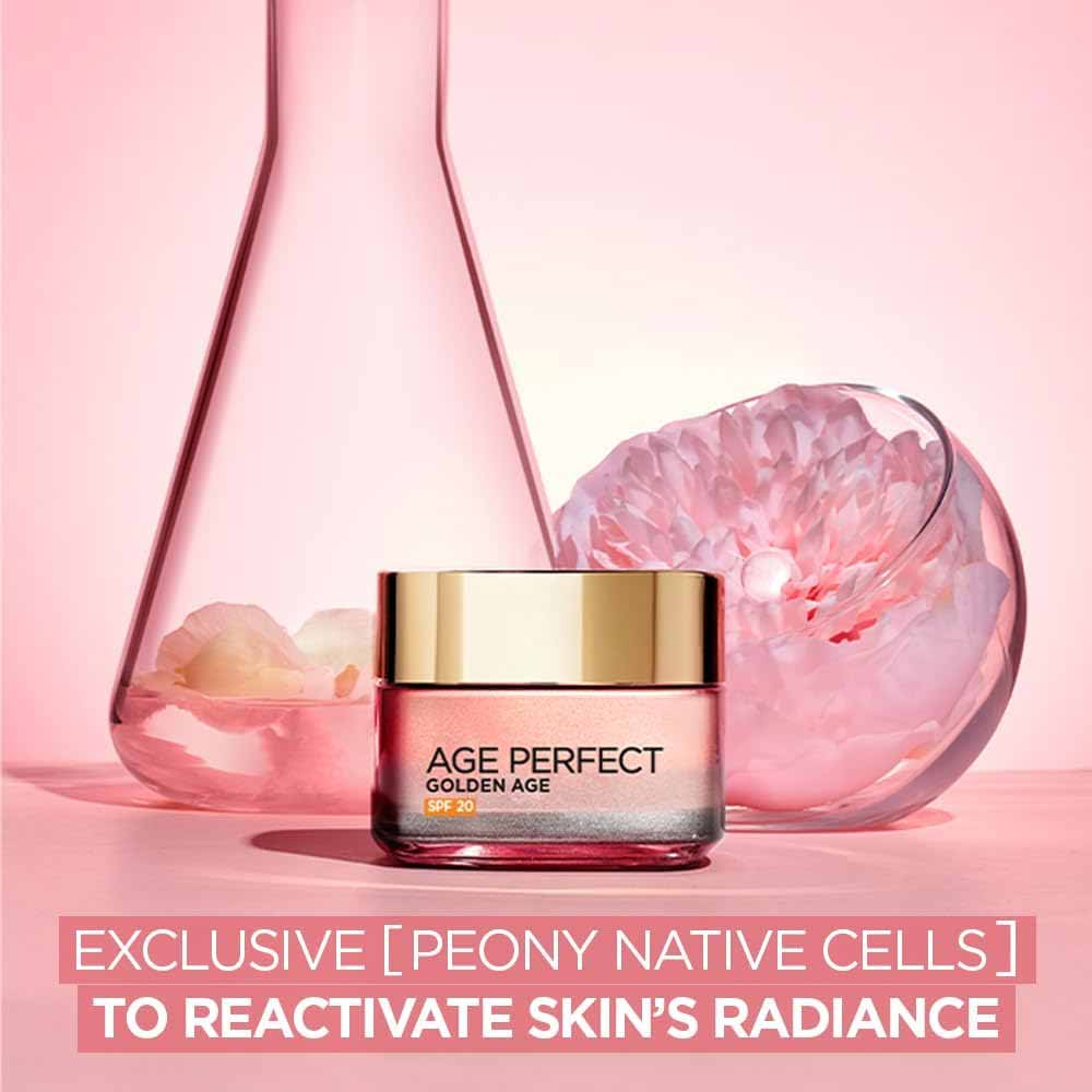 L'Oreal Paris Age Perfect Golden Age Re-Fortifying Rosy Care SPF20 Cream 50ml
