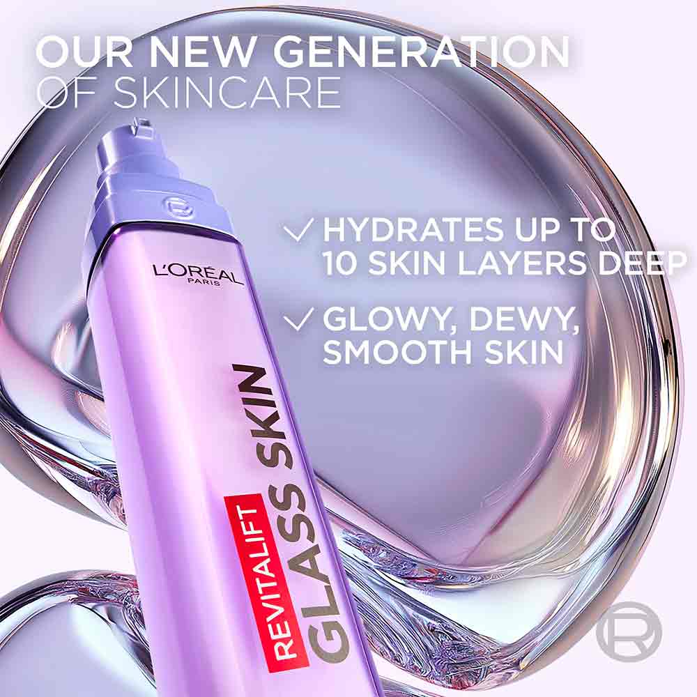 L'Oreal Paris Revitalift Filler Glass Skin Liquid Cream